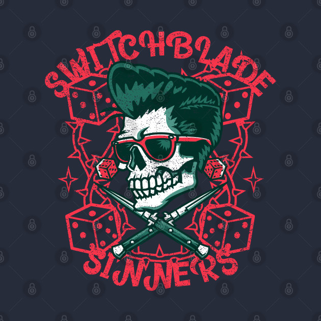 Cool Vintage "Switchblade Sinners" Rockabilly by TOXiK TWINS