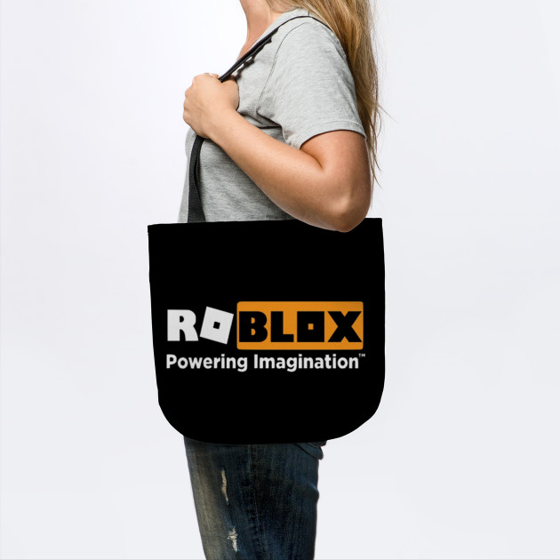 Roblox Powering Imagination Parody Roblox Tote Teepublic - powering imagination roblox