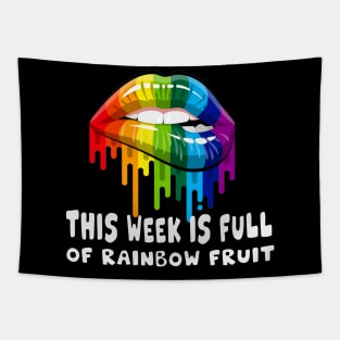 This week is full of rainbow fruit Tapestry