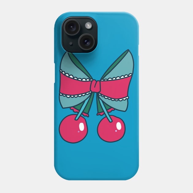 Cherry Bow Phone Case by saradaboru