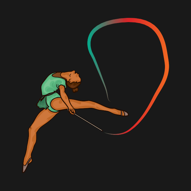 Gymnastic turn design for gymnasts who love gymnastics by SpruchBastler