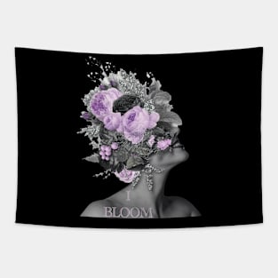 Flower Blooming Tapestry