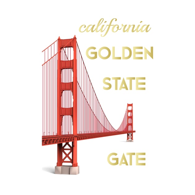 california golden state gate by golden23