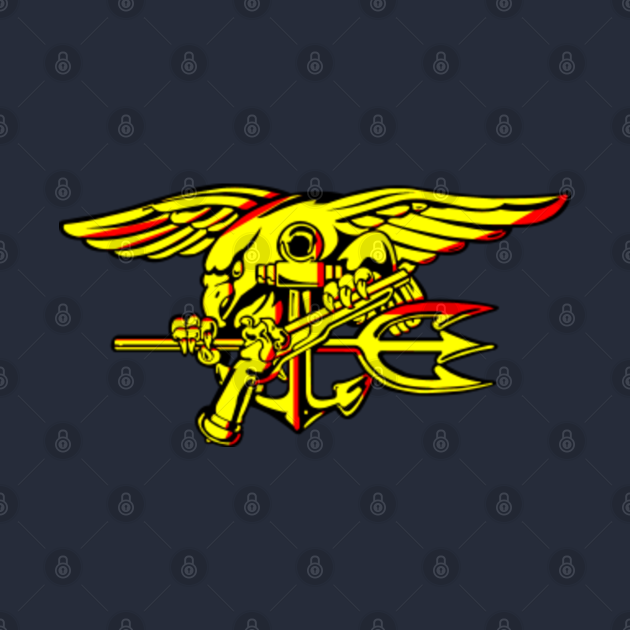 Navy Seal Heart Side - Navy Seal - T-Shirt