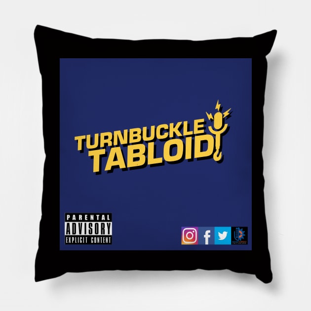 TBT 2020 Pillow by TurnbuckleTabloid