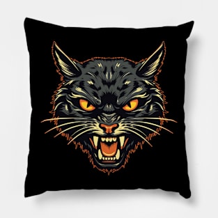 Black Cat IV Pillow