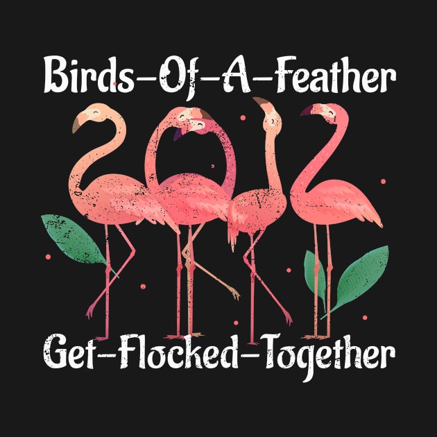 Flamingo Birds of a feather get flocked together by SzarlottaDesigns