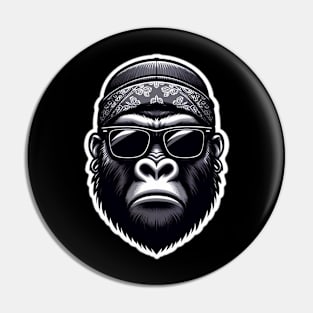 Gangsta Gorilla Pin