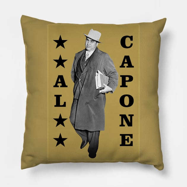 Al Capone Pillow by PLAYDIGITAL2020