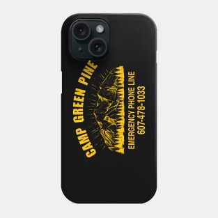 Camp Green Pine - A Haunting Call Phone Case
