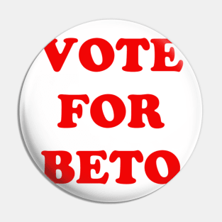 Vote for Beto Pin