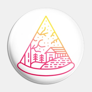 Wilderness Pizza Pin