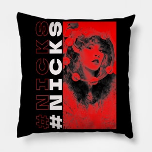 NICK RED PORTRAIT Pillow