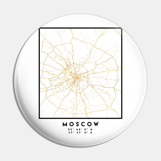 MOSCOW RUSSIA CITY STREET MAP ART Pin by deificusArt