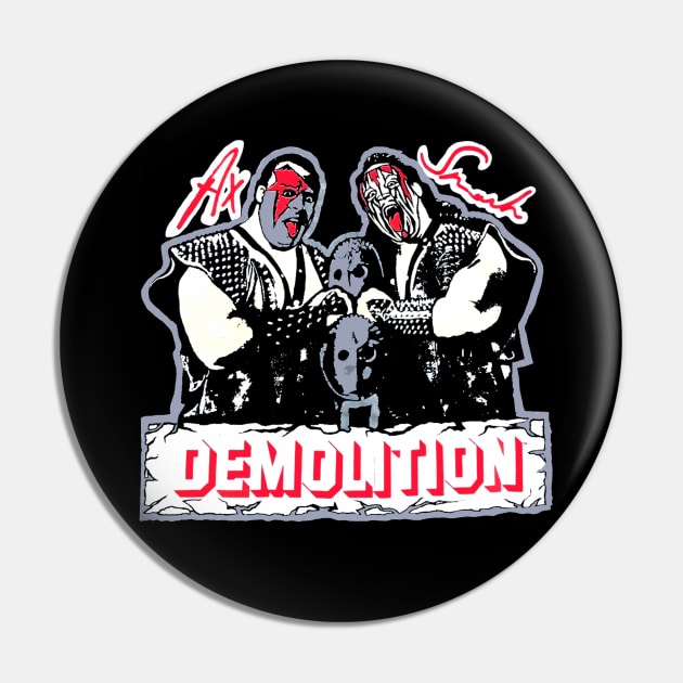 Vintage Demolition Pin by Meat Beat
