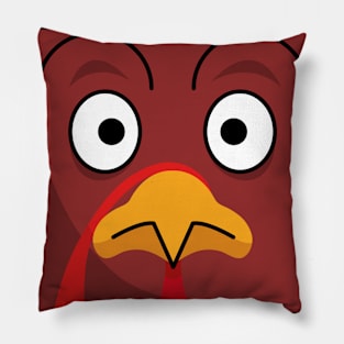 Funny Chicken deisgn for Thanksgiving Pillow