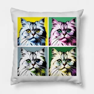 Burmilla Pop Art - Cat Lovers Pillow