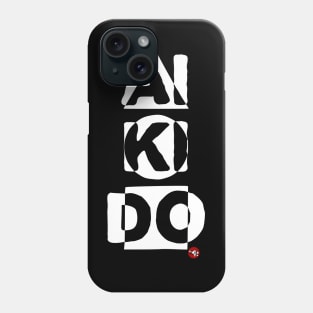 Aikido Shapes - White Phone Case