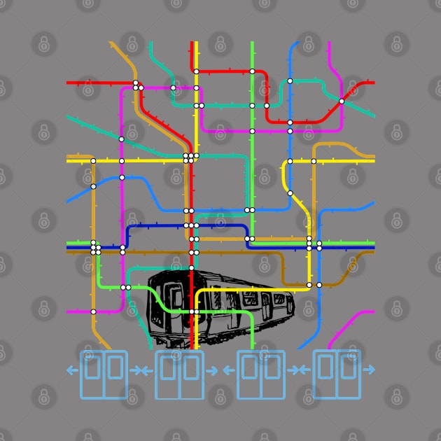 Colorful Subway Map by stadia-60-west