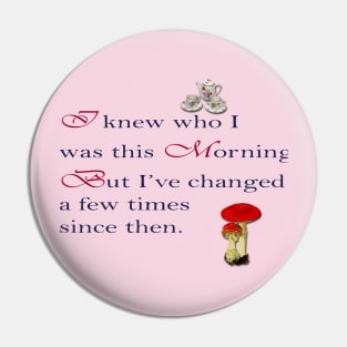 Alice in Wonderland Pin