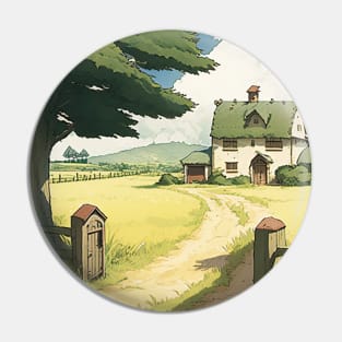 Farmhouse - Postcard Series Pin