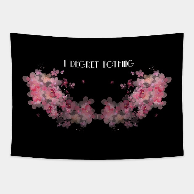 I regret nothing t-shirts Tapestry by Aisa.store