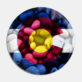 Flag of Colorado – Bed of Rocks Pin