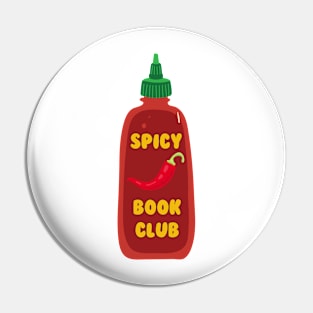 Spicy Book Club Pin