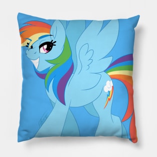 Brave Rainbow Dash Pillow