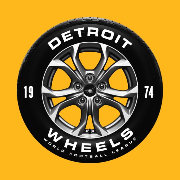 Detroit Wheels by MindsparkCreative