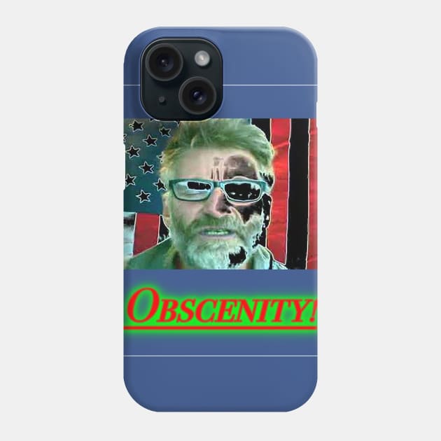 Obscenity! Phone Case by damonbostrom