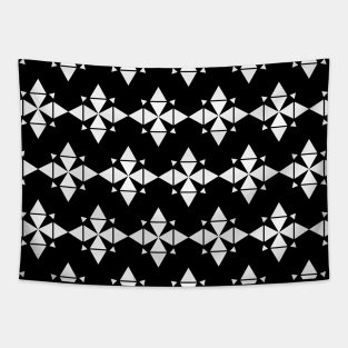 Black and white seamless pattern Tapestry