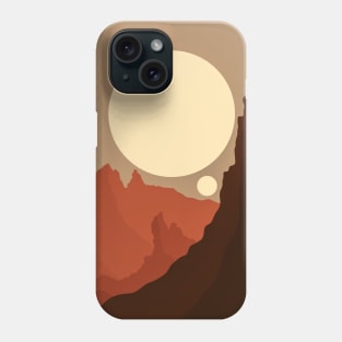 Dark Desert Reds Phone Case