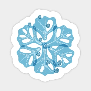 Holiday Snowflake Magnet