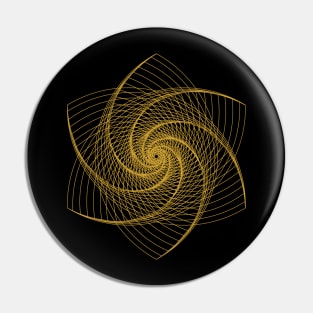 Spirals | Sacred Geometry Pin