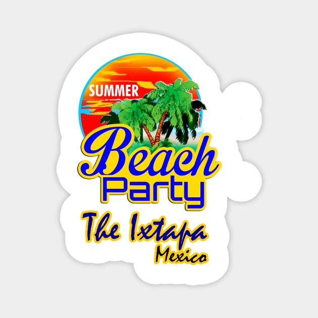 The Ixtapa, Mexican Riviera Magnet by dejava