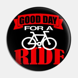 Ride Bicycle Cyclist Pin