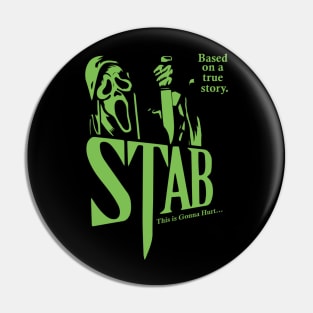 Horror movie logo -  based on a true story Pin