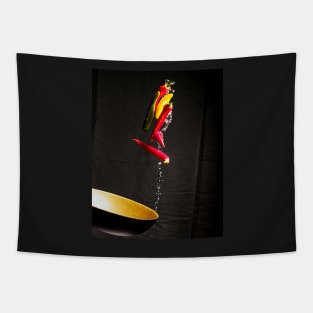 flying pepper Tapestry