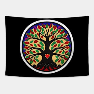 Tree: detailed, relaxing, & positive Tapestry