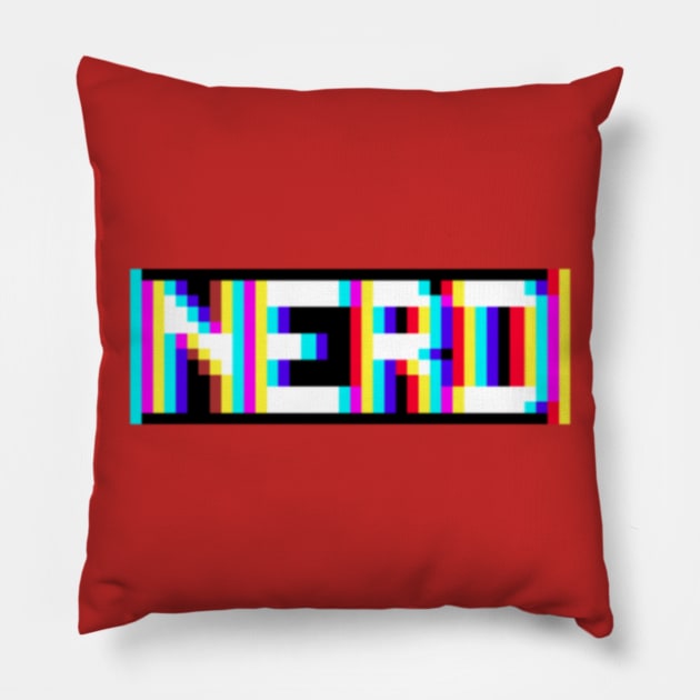 You're a Nerd Pillow by Contentarama