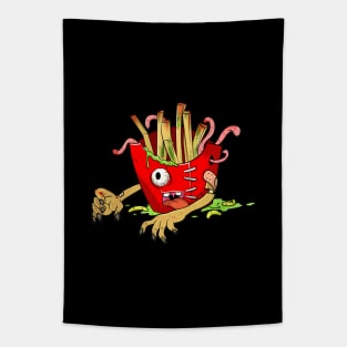 Zombie Fries Tapestry