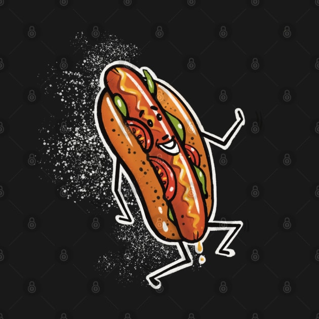 Chicago Style Hot Dog funny by Berthox