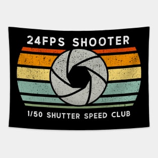 24FPS Shooter Vlogger Gift for Photographer Videographer Tapestry