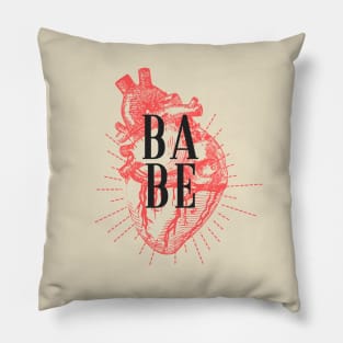 Babe heart - Valentine's day Pillow