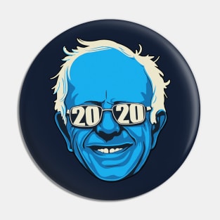 Bernie Sander Hindsight 2020 Election Pin