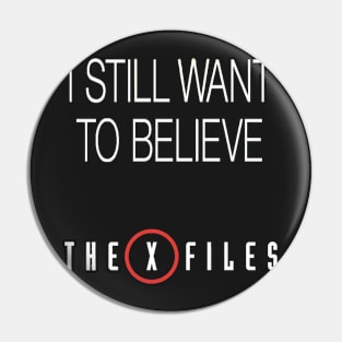 X-Files Still Want To Believe 2015 Pin