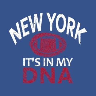 New York Big Blue Pro Football DNA T-Shirt