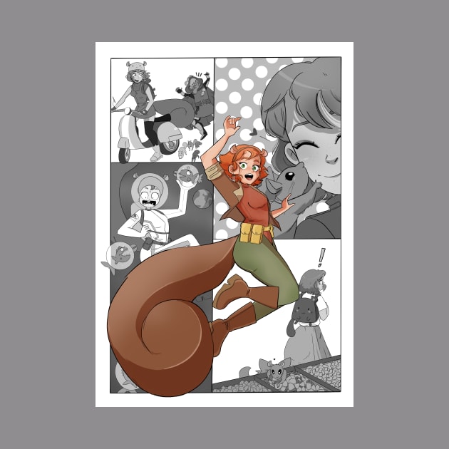 Squirrel Girl Comic Pin Up by khemmings94