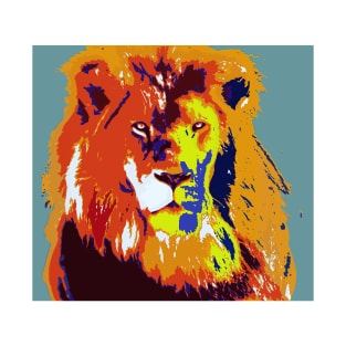 Abstract Lion T-Shirt